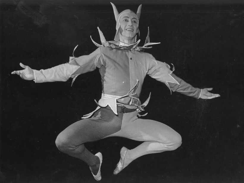 Labutí jezero 1965 (Karel Jurčík jako Šašek). Foto František Krasl. Zdroj Archiv NDM.